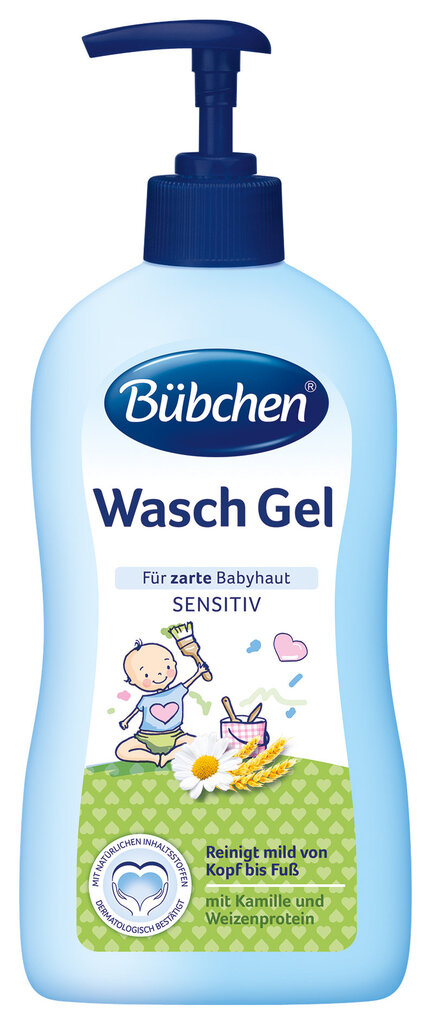 Prausimo želė kūdikiams Bubchen, 400 ml цена и информация | Kosmetika vaikams ir mamoms | pigu.lt