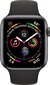 Apple Watch S4, 44mm, Black/Space Gray Aluminum kaina ir informacija | Išmanieji laikrodžiai (smartwatch) | pigu.lt