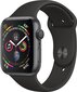 Apple Watch S4, 44mm, Black/Space Gray Aluminum kaina ir informacija | Išmanieji laikrodžiai (smartwatch) | pigu.lt