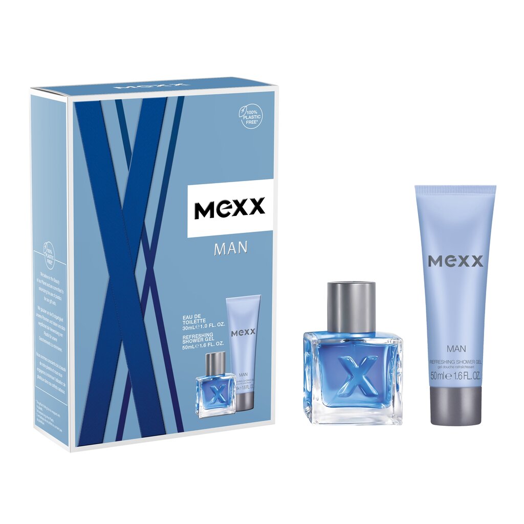 Rinkinys Mexx Man vyrams: EDT 30 ml + dušo želė 50 ml kaina ir informacija | Kvepalai vyrams | pigu.lt