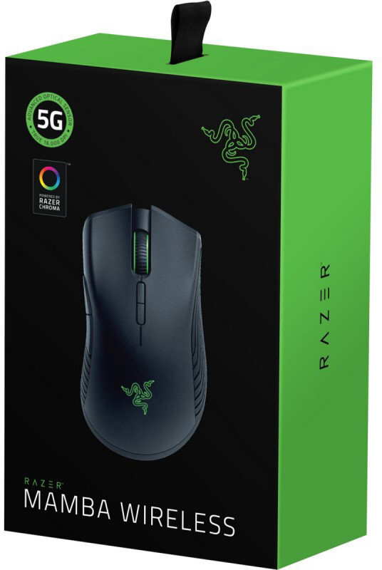 Razer Mamba RZ01-02710100-R3M1, juoda цена и информация | Pelės | pigu.lt