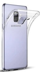Evelatus Samsung A6 2018 Silicone Case Transparent цена и информация | Чехлы для телефонов | pigu.lt