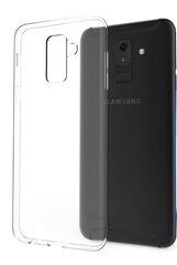 Evelatus Samsung A6 Plus 2018 Silicone Case Transparent цена и информация | Чехлы для телефонов | pigu.lt