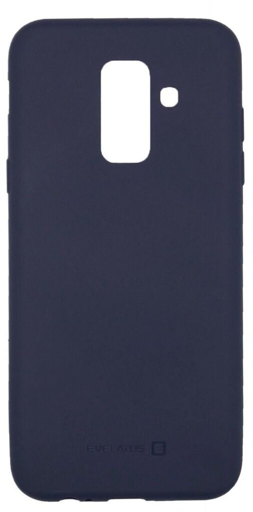 Evelatus Samsung A6 Plus 2018 Silicone Case Midnight Blue kaina ir informacija | Telefono dėklai | pigu.lt