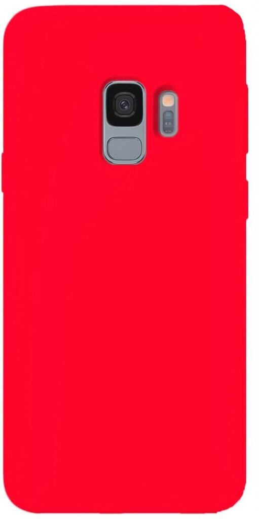 Evelatus Samsung S9 Silicone Case Red kaina ir informacija | Telefono dėklai | pigu.lt