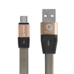 Qult Titan Премиум Micro USB Дата кабель Quick Charge 3.0 / 1.2 m цена и информация | Кабели для телефонов | pigu.lt