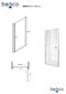 Dušo durys Besco Sinco, 80,90 x 195 cm цена и информация | Dušo durys ir sienelės | pigu.lt