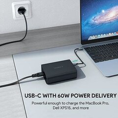 Aukey 72W PD PA-Y12 цена и информация | Зарядные устройства для телефонов | pigu.lt