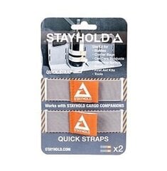 Stayhold полосы для крепления грузов Quick Straps, 2 шт. цена и информация | Автопринадлежности | pigu.lt