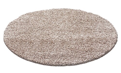 Ayyildiz kilimas LIFE round beige, 80X80 cm kaina ir informacija | Kilimai | pigu.lt