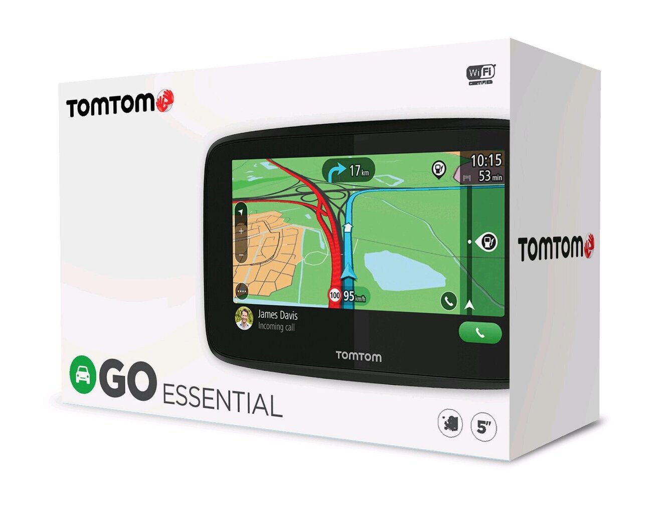 GPS imtuvas Tomtom Go Essential 5 цена и информация | GPS navigacijos | pigu.lt