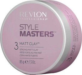 Stiprios fiksacijos plaukų vaškas su matiniu efektu Revlon Professional Style Masters Matt Clay 3 85 g kaina ir informacija | Plaukų formavimo priemonės | pigu.lt