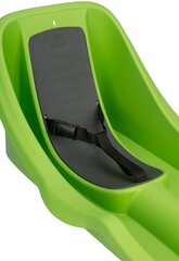 Plastikinės rogutės Nijdam Baby Rider, žalia/juoda kaina ir informacija | Rogutės | pigu.lt
