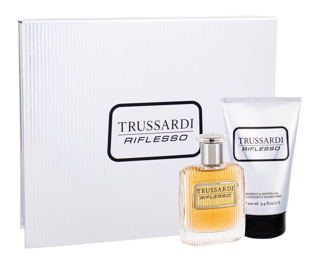 Rinkinys Trussardi Riflesso vyrams: EDT 50 ml + dušo želė 100 ml kaina ir informacija | Kvepalai vyrams | pigu.lt