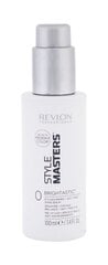 Blizgesio ir glotnumo suteikiantis plaukų serumas Revlon Professional Style Masters Brightastic Styling Primer + Anti-Frizz 100 ml kaina ir informacija | Plaukų formavimo priemonės | pigu.lt