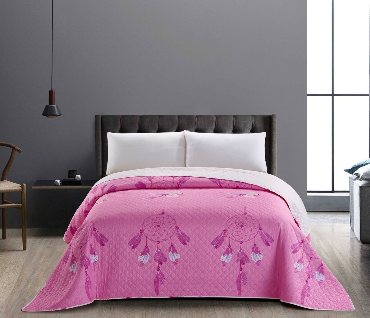 DecoKing dvipusė lovatiesė Sweet Dreams, 260x280 cm kaina ir informacija | Lovatiesės ir pledai | pigu.lt