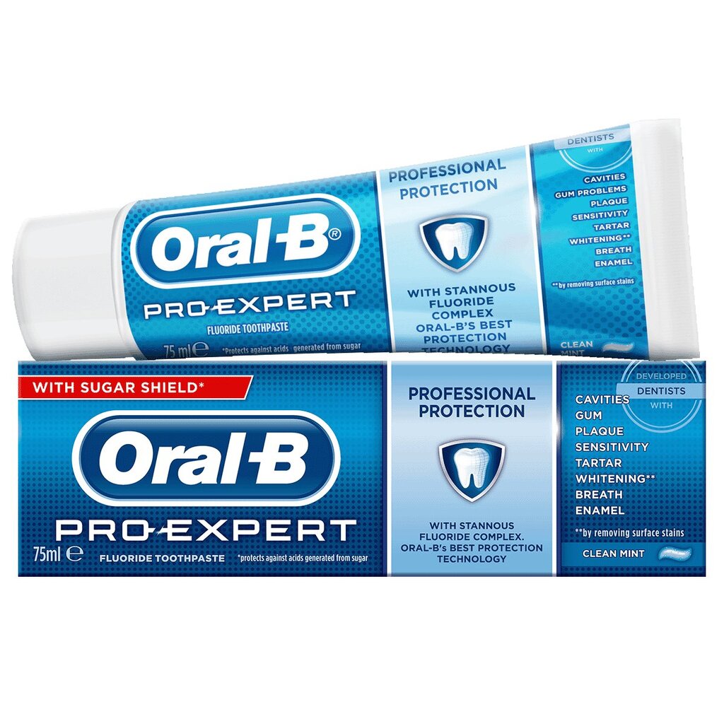 Dantų pasta Oral-B Pro Expert Mint 75 ml kaina ir informacija | Dantų šepetėliai, pastos | pigu.lt