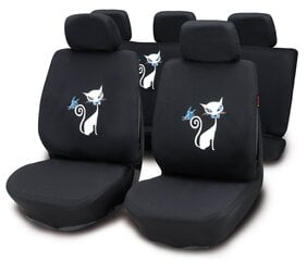 Универсальный комплект чехлов для сидений Bottari My Cat цена и информация | Автомобильные чехлы, аксессуары | pigu.lt