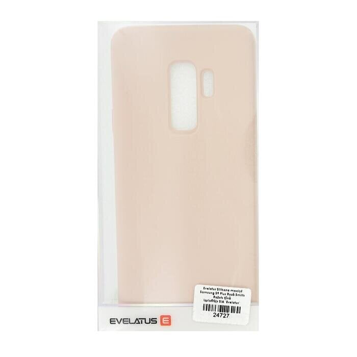 "Evelatus" minkštas dėklas "Samsung S9 Plus" rožinės spalvos kaina ir informacija | Telefono dėklai | pigu.lt