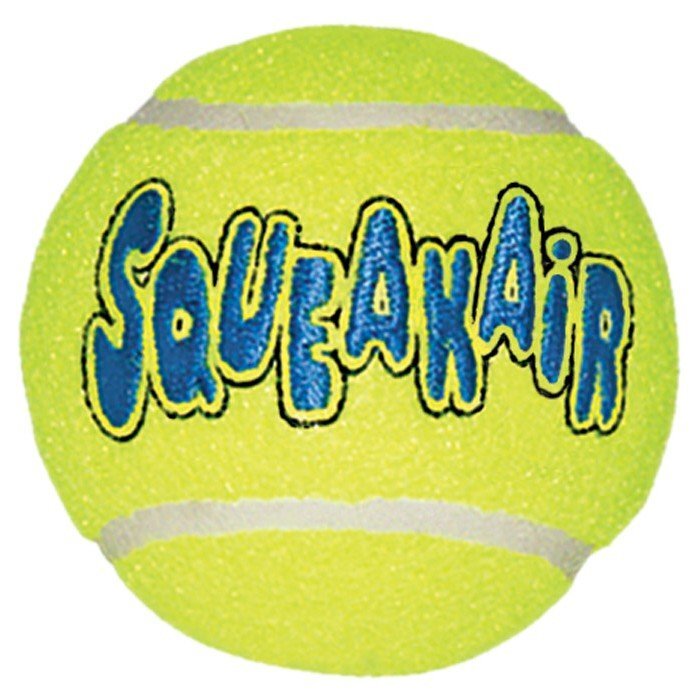 KONG teniso kamuoliukai Squeakair, 3 vnt. kaina ir informacija | Žaislai šunims | pigu.lt