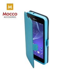 Mocco Shine Book Case For Xiaomi Pocophone F1 Blue kaina ir informacija | Telefono dėklai | pigu.lt