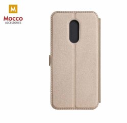 Mocco Shine Book Case For Xiaomi Pocophone F1 Gold kaina ir informacija | Telefono dėklai | pigu.lt