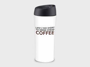 Ambition termo puodelis Happy "Coffee", 400 ml kaina ir informacija | Ambition Virtuvės, buities, apyvokos prekės | pigu.lt