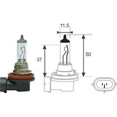 Magneti Marelli H11 12V/55W lemputė 1vnt kaina ir informacija | Magneti Marelli DRL Autoprekės | pigu.lt