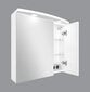 Pakabinama vonios spintelė Bruno, 60x62x24 cm, balta kaina ir informacija | Vonios spintelės | pigu.lt