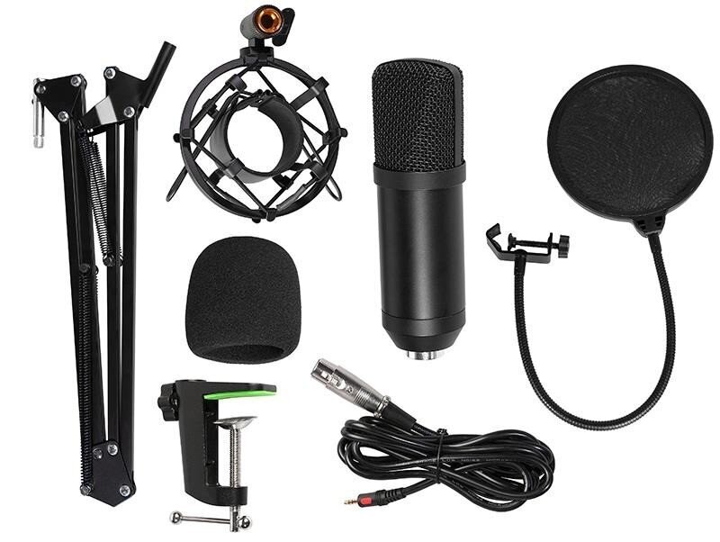 Microphone Tracer STUDIO PRO TRAMIC46163 (black color) цена и информация | Mikrofonai | pigu.lt