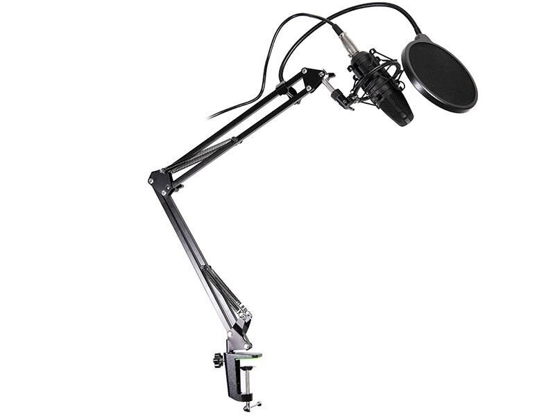 Microphone Tracer STUDIO PRO TRAMIC46163 (black color) kaina ir informacija | Mikrofonai | pigu.lt