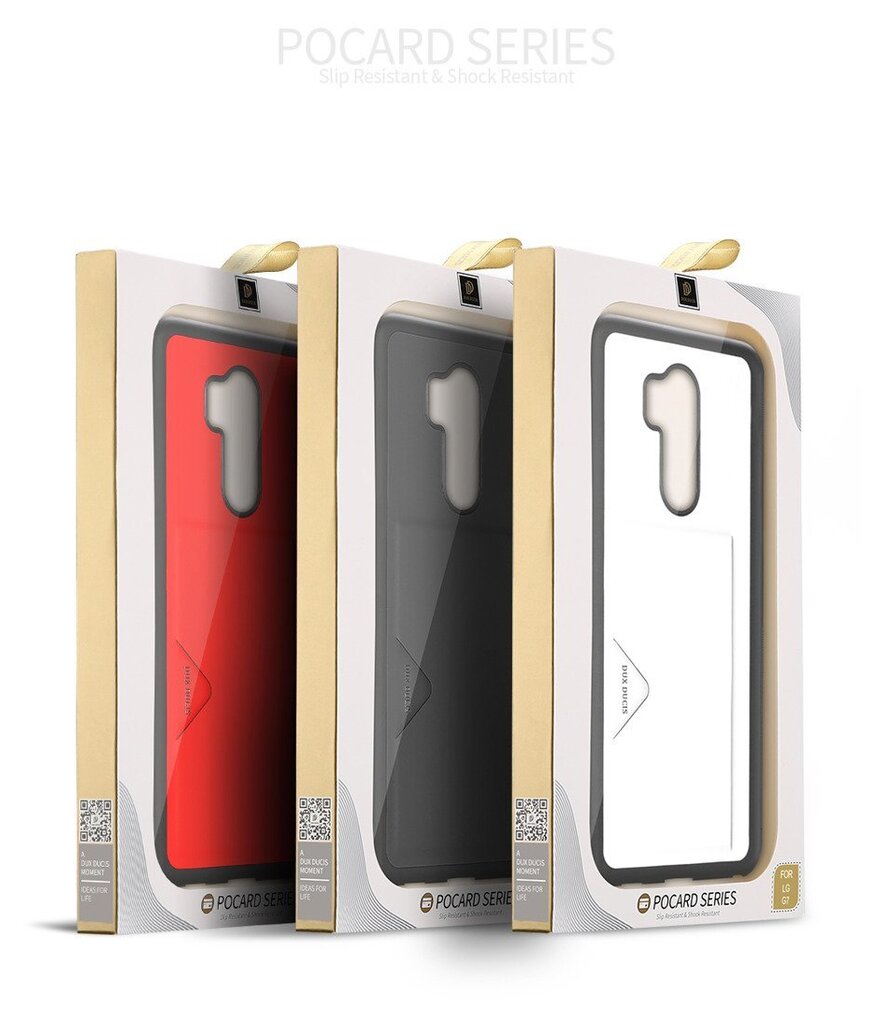 Dux Ducis Pocard Series Premium Protect Silicone Case, skirtas Samsung Galaxy Note 9, baltas kaina ir informacija | Telefono dėklai | pigu.lt