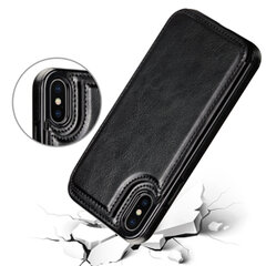 XDoria Defense Lux iPhone XR (Black Leather) (Black) kaina ir informacija | Telefono dėklai | pigu.lt