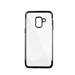 Plating Soft TPU case for iPhone X / iPhone XS black цена и информация | Чехлы для телефонов | pigu.lt