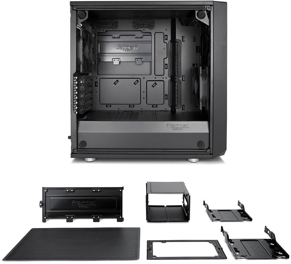 Fractal Design Meshify C Mini kaina ir informacija | Korpusai | pigu.lt