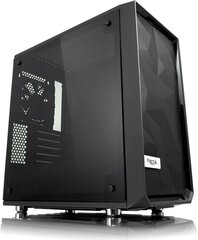 Fractal Design Meshify C Mini – Dark TG (FD-CA-MESH-C-MINI-BK) цена и информация | Корпуса | pigu.lt