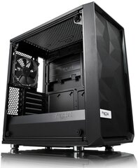 Fractal Design Meshify C Mini – Dark TG (FD-CA-MESH-C-MINI-BK) цена и информация | Корпуса | pigu.lt