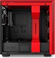 Nzxt H700 su langu, juodai raudonas (CA-H700B-BR) kaina ir informacija | Korpusai | pigu.lt