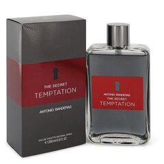 Туалетная вода Antonio Banderas The Secret Temptation EDT для мужчин 200 мл цена и информация | Мужские духи | pigu.lt