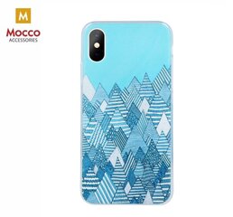 Mocco Trendy Winter Silicone Back Case for Samsung A600 galaxy A6 (2018) Geometric Winter Motif kaina ir informacija | Telefono dėklai | pigu.lt