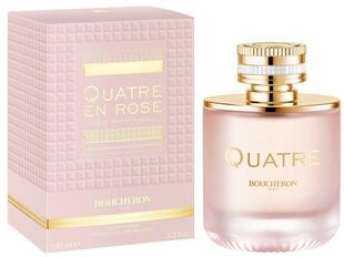 Парфюмированная вода Boucheron Quatre En Rose EDP для женщин 100 мл цена и информация | Женские духи | pigu.lt