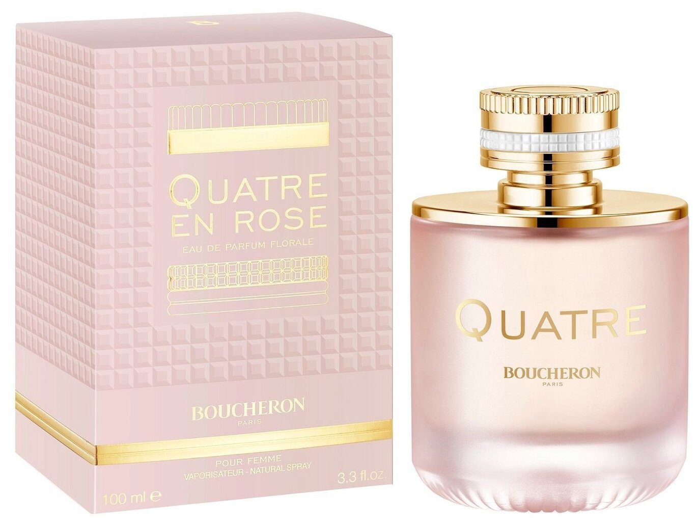 Kvapusis vanduo Boucheron Quatre En Rose EDP moterims 100 ml цена и информация | Kvepalai moterims | pigu.lt