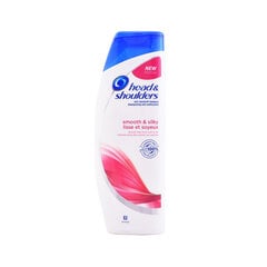 Head & Shoulders Smooth & Silky Anti-Dandruff шампунь 400 мл цена и информация | Шампуни | pigu.lt