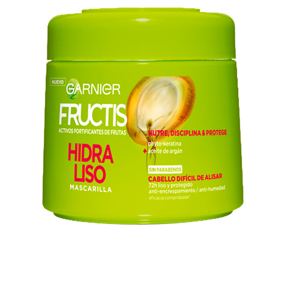 Plaukų kaukė Hidra Liso Fructis, 300 ml kaina ir informacija | Priemonės plaukų stiprinimui | pigu.lt