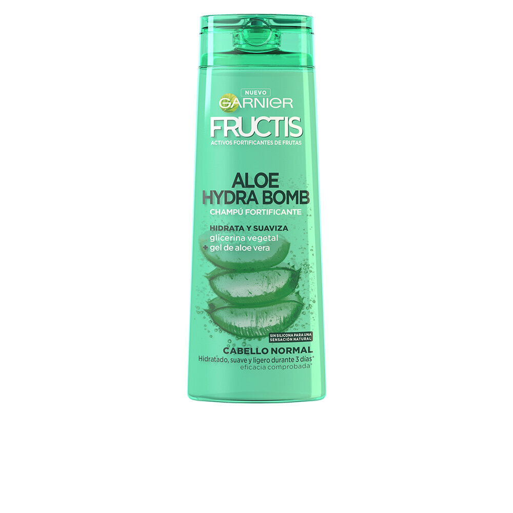 Stiprinantis šampūnas Aloe Hydra Bomb Fructis, 360 ml kaina ir informacija | Šampūnai | pigu.lt