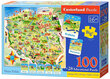 Dėlionė Castorland Lenkijos žemėlapis, 100 detalių цена и информация | Dėlionės (puzzle) | pigu.lt