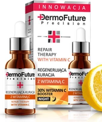 Atkuriamasis veido serumas su vitaminu C DermoFuture Precision 20 ml цена и информация | Veido aliejai, serumai | pigu.lt