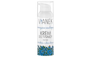 Intensyviai drėkinantis naktinis veido kremas Vianek 50 ml цена и информация | Кремы для лица | pigu.lt