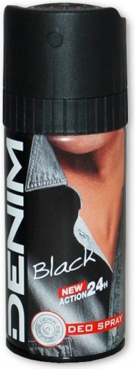Purškiamas dezodorantas Denim Black vyrams, 150 ml kaina ir informacija | Parfumuota kosmetika vyrams | pigu.lt