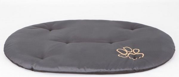 Hobbydog ovali pagalvė Graphite, R1, 41x35 cm kaina ir informacija | Guoliai, pagalvėlės | pigu.lt